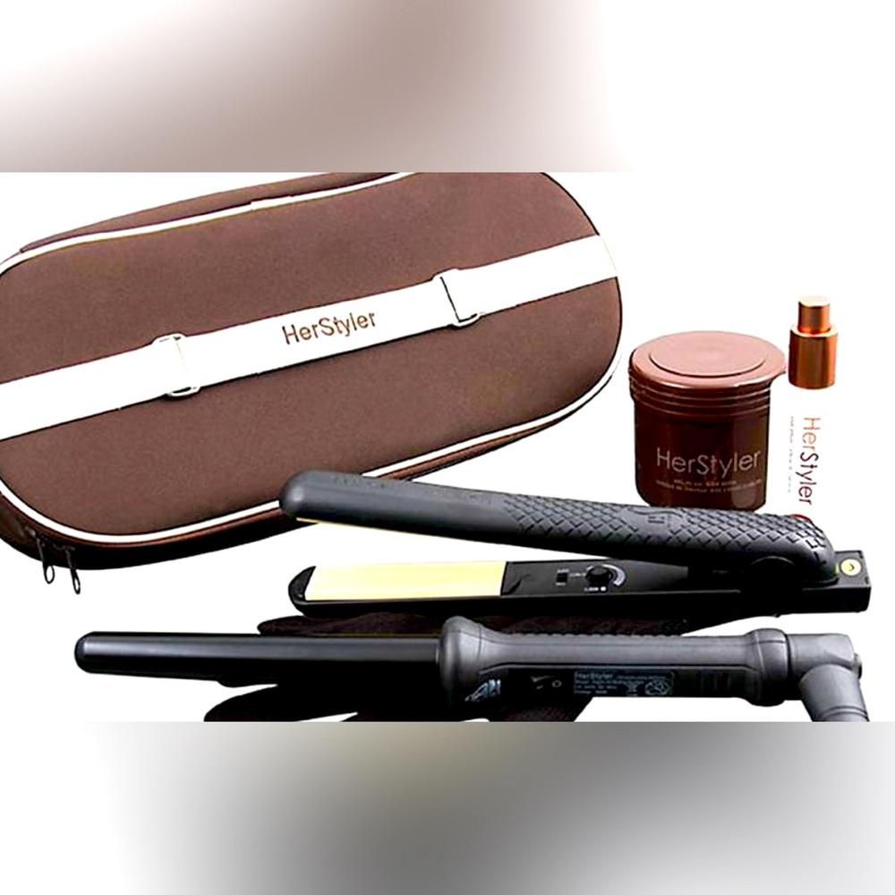 NWT HerStyler Argan Oil 6 Piece Styling system